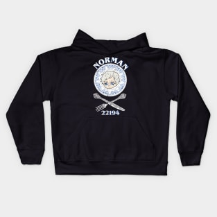 THE PROMISED NEVERLAND: NORMAN CHIBI (GRUNGE STYLE) Kids Hoodie